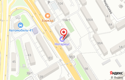 Нотариус Кустова Е.В. на карте