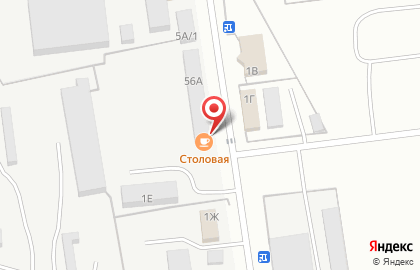 Столовая в Южно-Сахалинске на карте