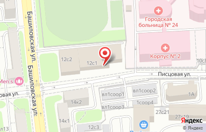Спортивный комплекс МПО им. И. Румянцева на Савёловской (СТЛ) на карте