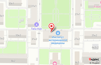 Супермаркет Магнит на Молодогвардейской улице на карте