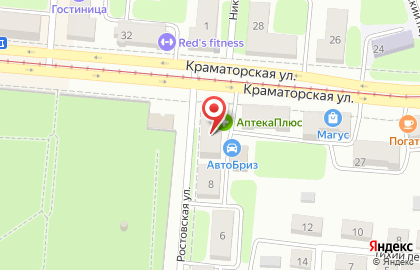 Магазин Народный в Орске на карте