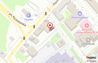 Визовый центр VIZA37 Иваново на карте
