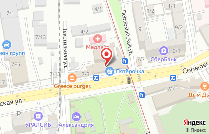 Ломбард Л-Юг на Сормовской на карте