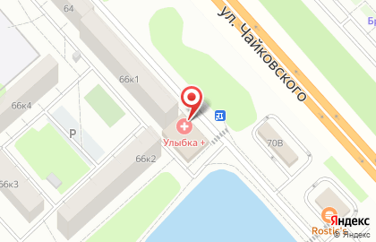 Медицинский центр Улыбка Плюс на карте