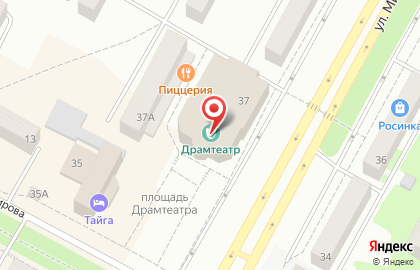 Братский Драматический театр на карте