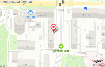 Суши-бар Кавай на улице Хайдара Бигичева на карте