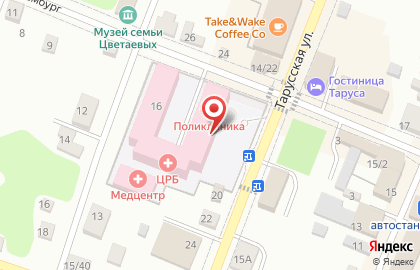Поликлиника Онкологический кабинет на карте