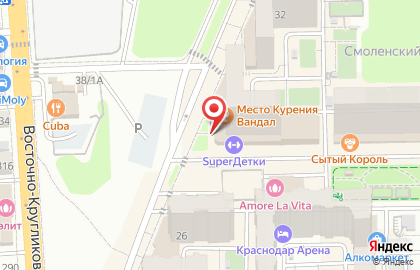Магазин бытовой химии и косметики Магнит Косметик на Восточно-Кругликовской улице на карте