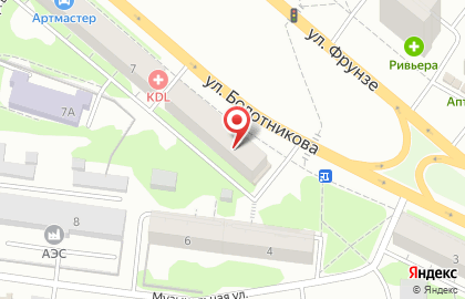 Парикмахерская Бигуди на улице Болотникова на карте