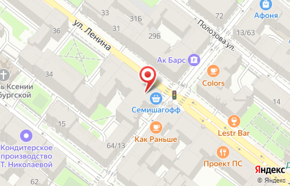 Магазин Семишагофф на Малом проспекте П.С., 66 на карте