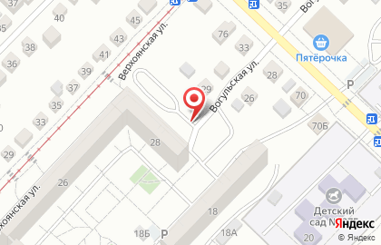 Автостоянка в Волгограде на карте