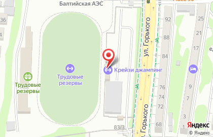 Футбольный манеж Форвард на карте