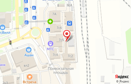Булочная Каравай СВ на ​Вокзальной на карте