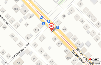 Торговая компания Лотос на Волочаевской улице на карте
