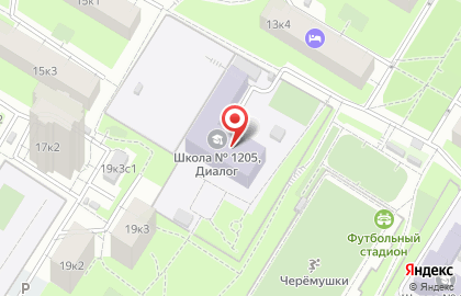ГБОУ школа №1205 с углубленным изучением технологии на карте