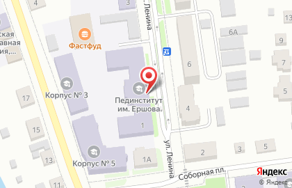 Тюменский Государственный Университет в Тюмени на карте