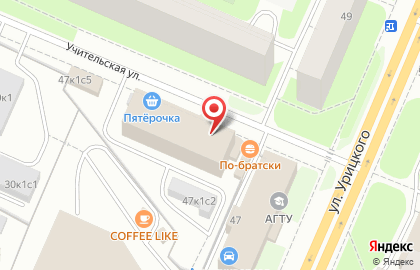 Техно-торговый центр Рембыттехника на улице Урицкого на карте
