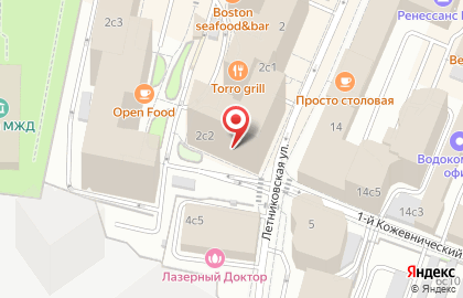 Пекарня Хлеб Насущный экспресс на Летниковской улице на карте