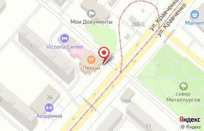 Перцы Ачинск на карте