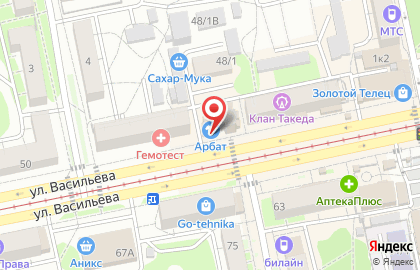 Студия танца и йоги Орион на карте