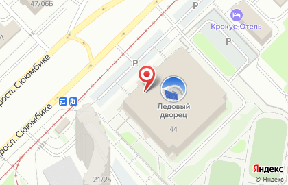Банкомат Автоградбанк на проспекте Сююмбике на карте