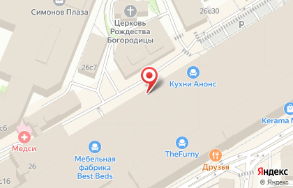 Магазин MGS mebel на улице Ленинская Слобода на карте