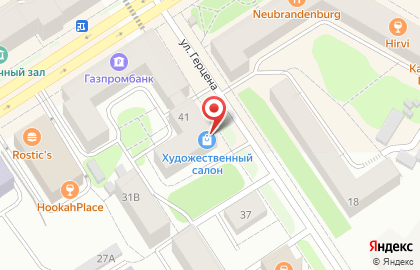 Художественный салон в Петрозаводске на карте