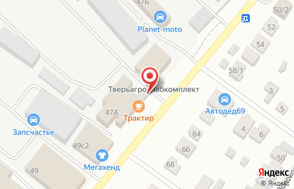 Торговая компания Тверьагроснабкомплект на Волоколамском шоссе на карте