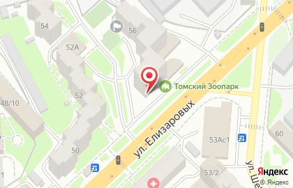 Аккумуляторный центр Автомотив на улице Елизаровых на карте