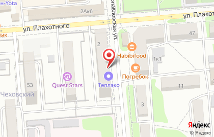 Парикмахерская Балаяж на Петропавловской улице на карте