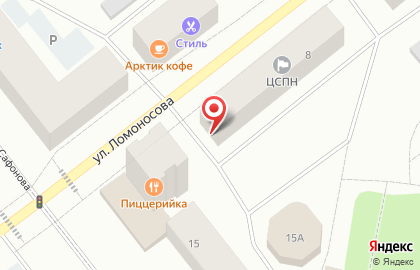 Североморский межрайонный центр социальной поддержки населения на карте