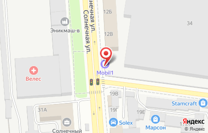 Центр Mobil1 в Коминтерновском районе на карте