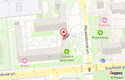 Магазин разливных напитков Пивоман на Клубной улице на карте