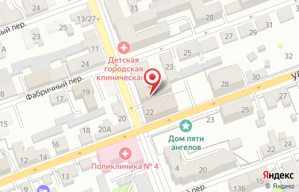 Ювелирная мастерская в Оренбурге на карте