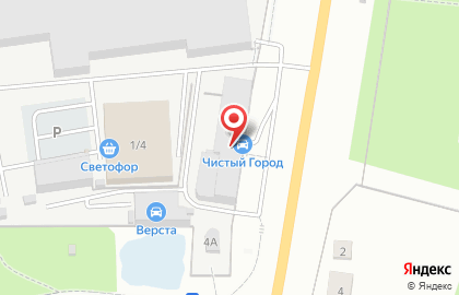 Торгово-сервисная компания 100 колёс на Трактовой улице на карте