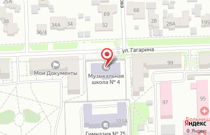 Детская музыкальная школа №4 Московского района в Московском районе на карте