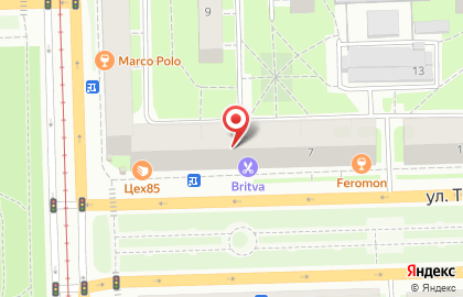 Мастерская по ремонту обуви в Московском районе на карте