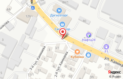 Продуктовый магазин в Махачкале на карте