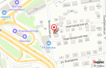 Компания СМК в Карасунском районе на карте