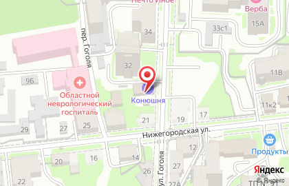 Танцевальный клуб Buenos dance club в Нижегородском районе на карте