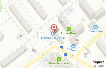 Магазин, ИП Фокин А.В. на карте