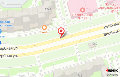 Euro Truck Parts на Вербной улице на карте