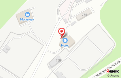 Торговая компания Ноис в Советском районе на карте