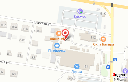 Киоск по продаже фастфудной продукции на Серебряной улице на карте