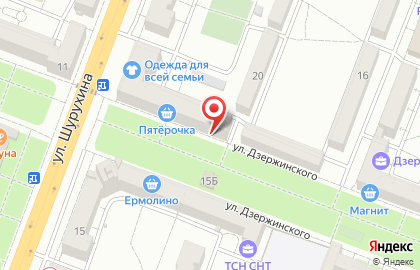 Салон оптики ГлазОчки в Тракторозаводском районе на карте