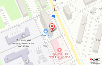 Зоосалон в Москве на карте