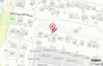 Продуктовый магазин Милена на Перспективной улице на карте