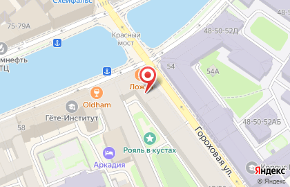 Банзай на Гороховой улице на карте