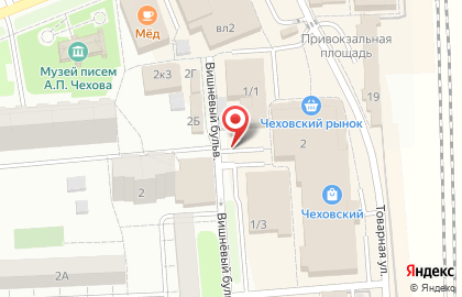 Продуктовый магазин в Москве на карте