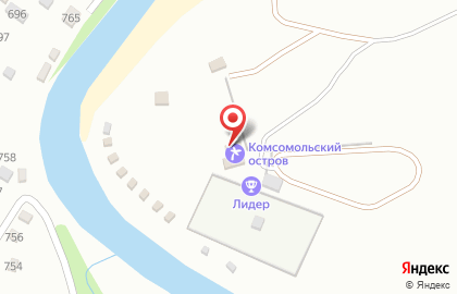 Спортивный тактический пейнтбольный клуб Лидер в Советском районе на карте